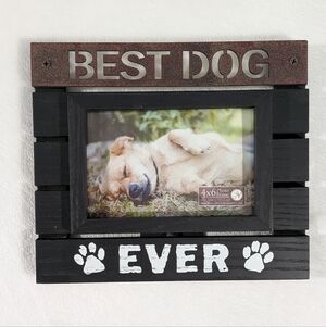 ❤️ Best Dog Ever 4x6 photo frame